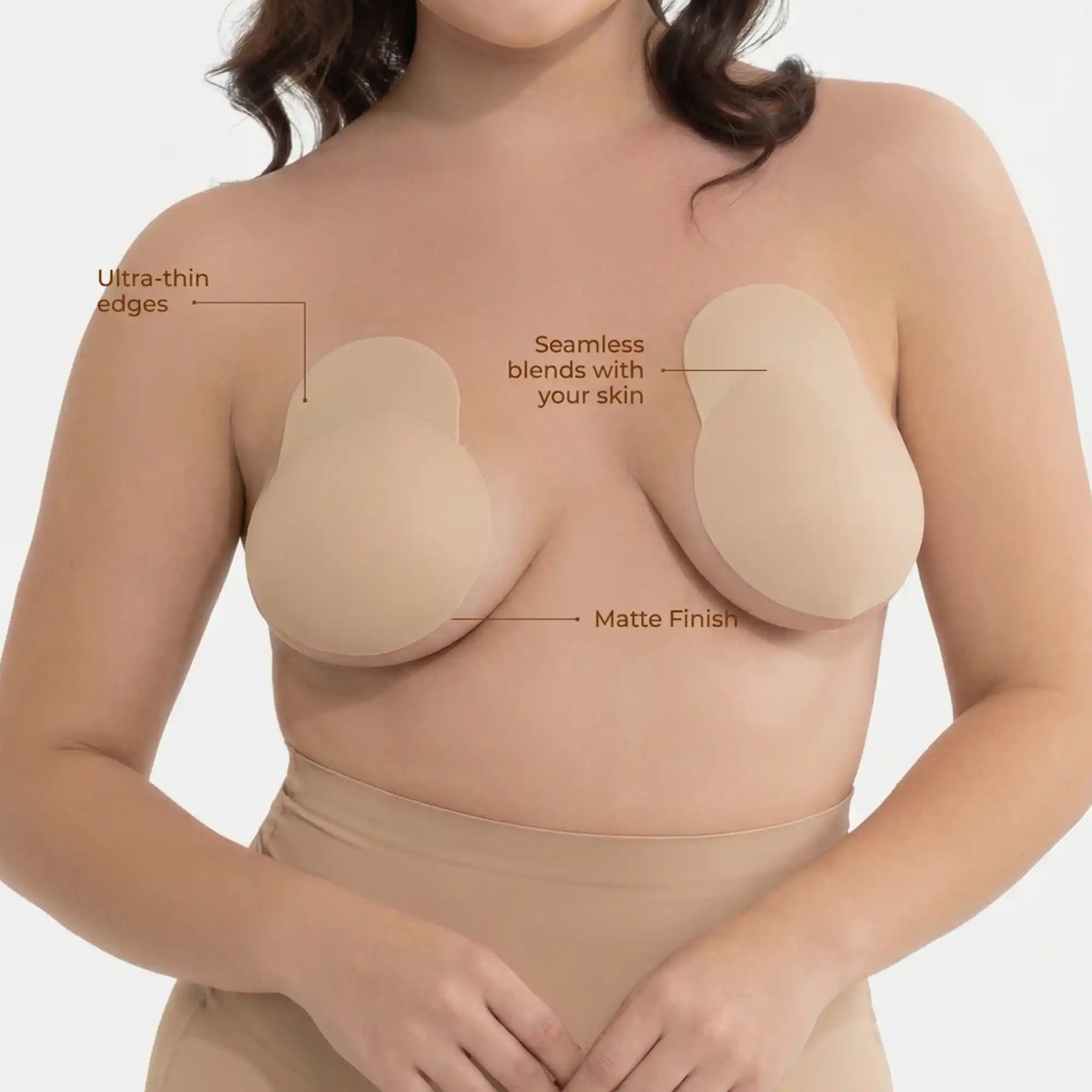 Invisible Everyday Lift Reusable Stick-On Cups